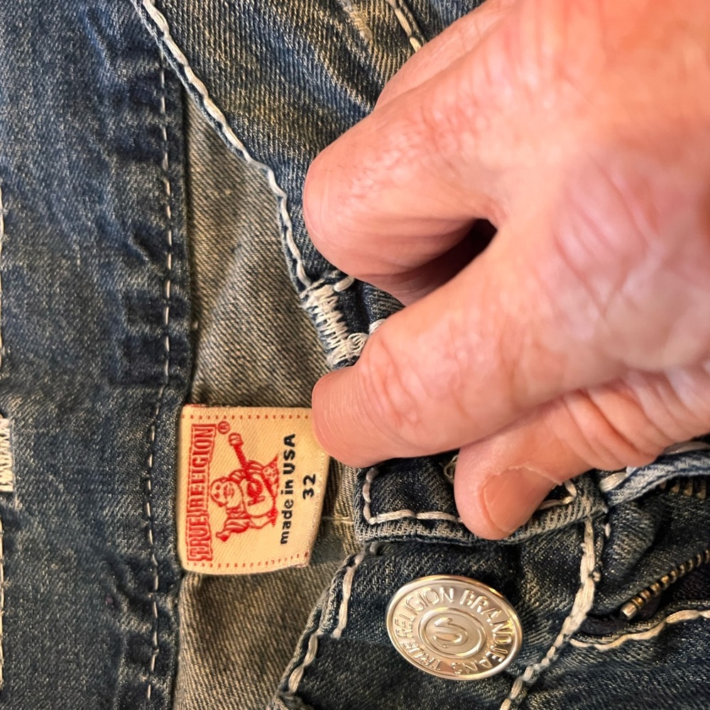 True Religion Classic Denim Jeans.
